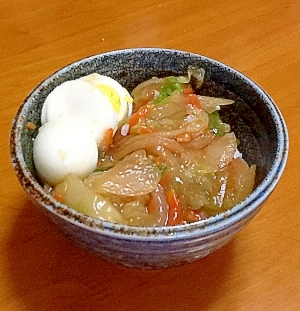 朝食に☆リメイクあんかけ丼