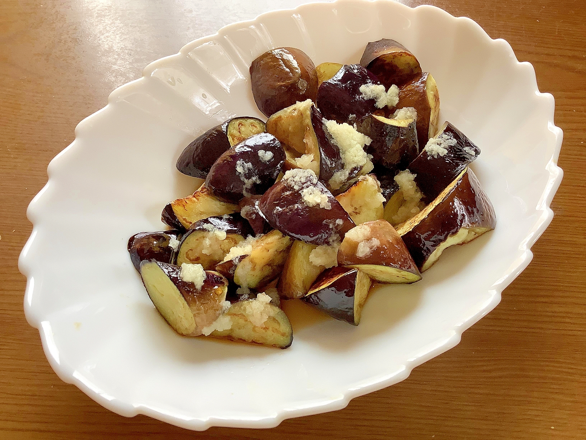 なすのオリーブオイル焼き