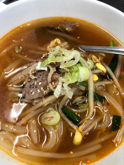 野菜たっぷりあんかけラーメン