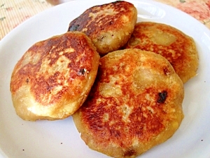 焼き芋deバナナいももち