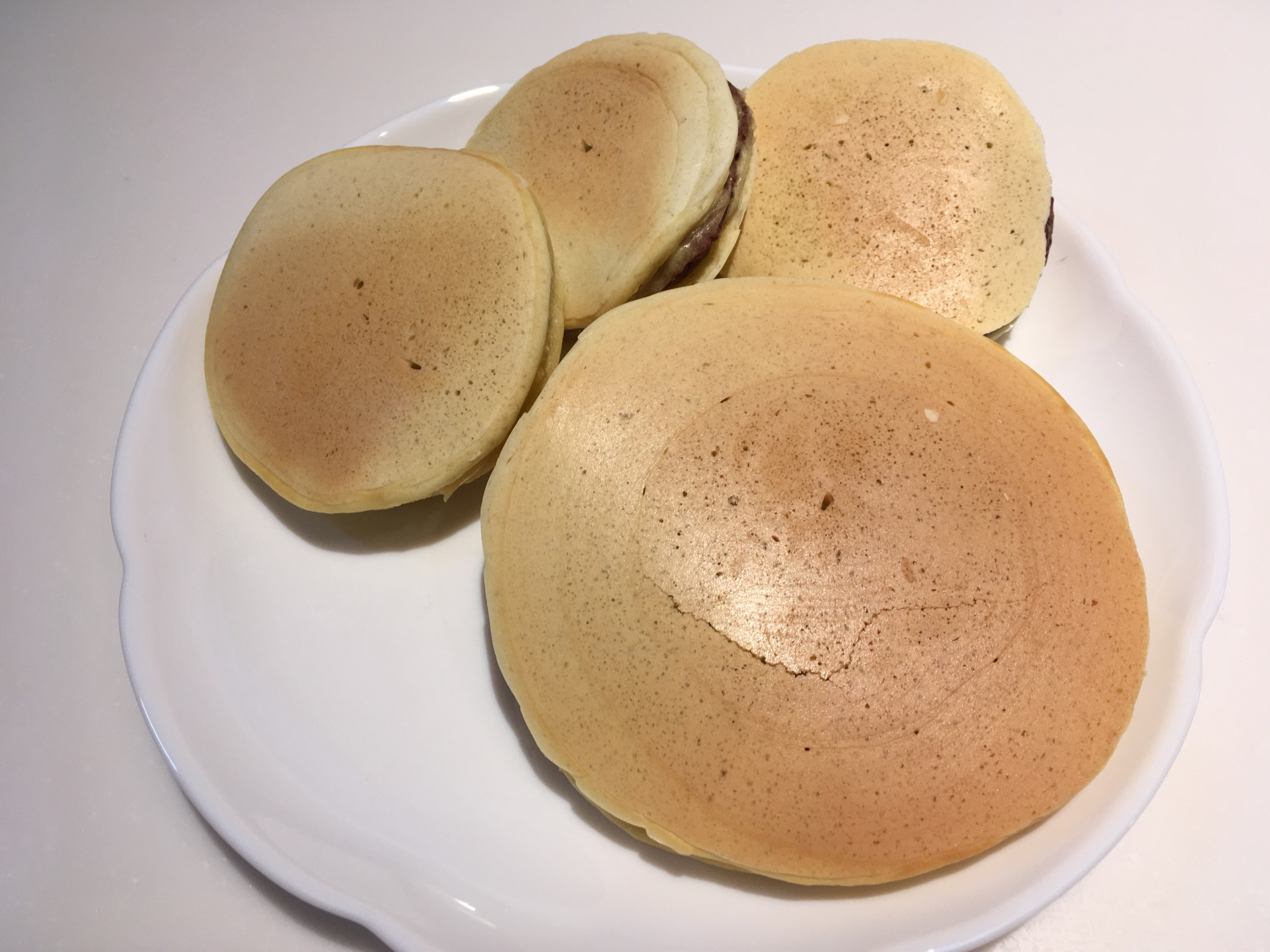 ホットケーキミックスでどら焼き