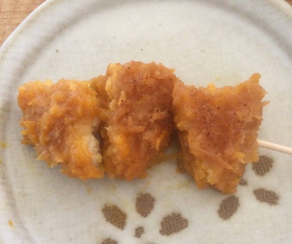 鶏肉の皮☆鶏皮の焼き鳥☆タレ&塩☆やきとり