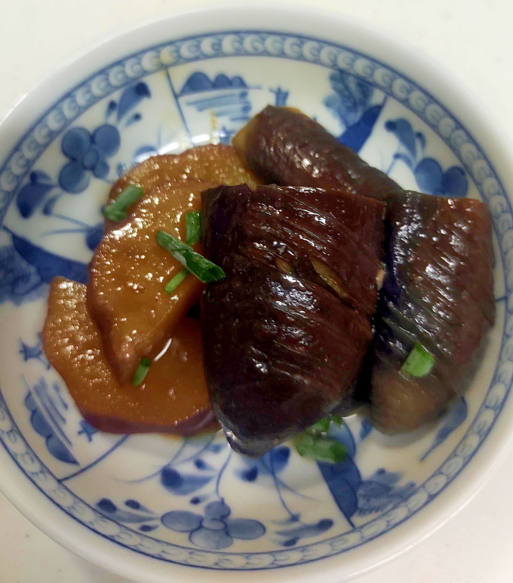 さつまいもとなす煮