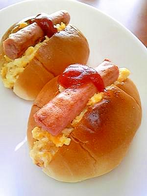 たまごとポールウインナーのロールサンド レシピ 作り方 By Kuro 24 楽天レシピ