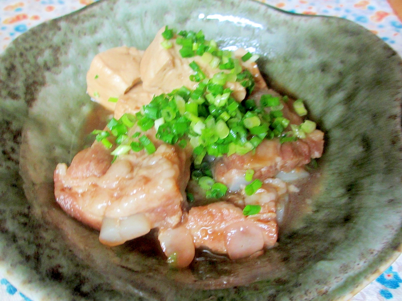 豚バラ軟骨と豆腐の煮物