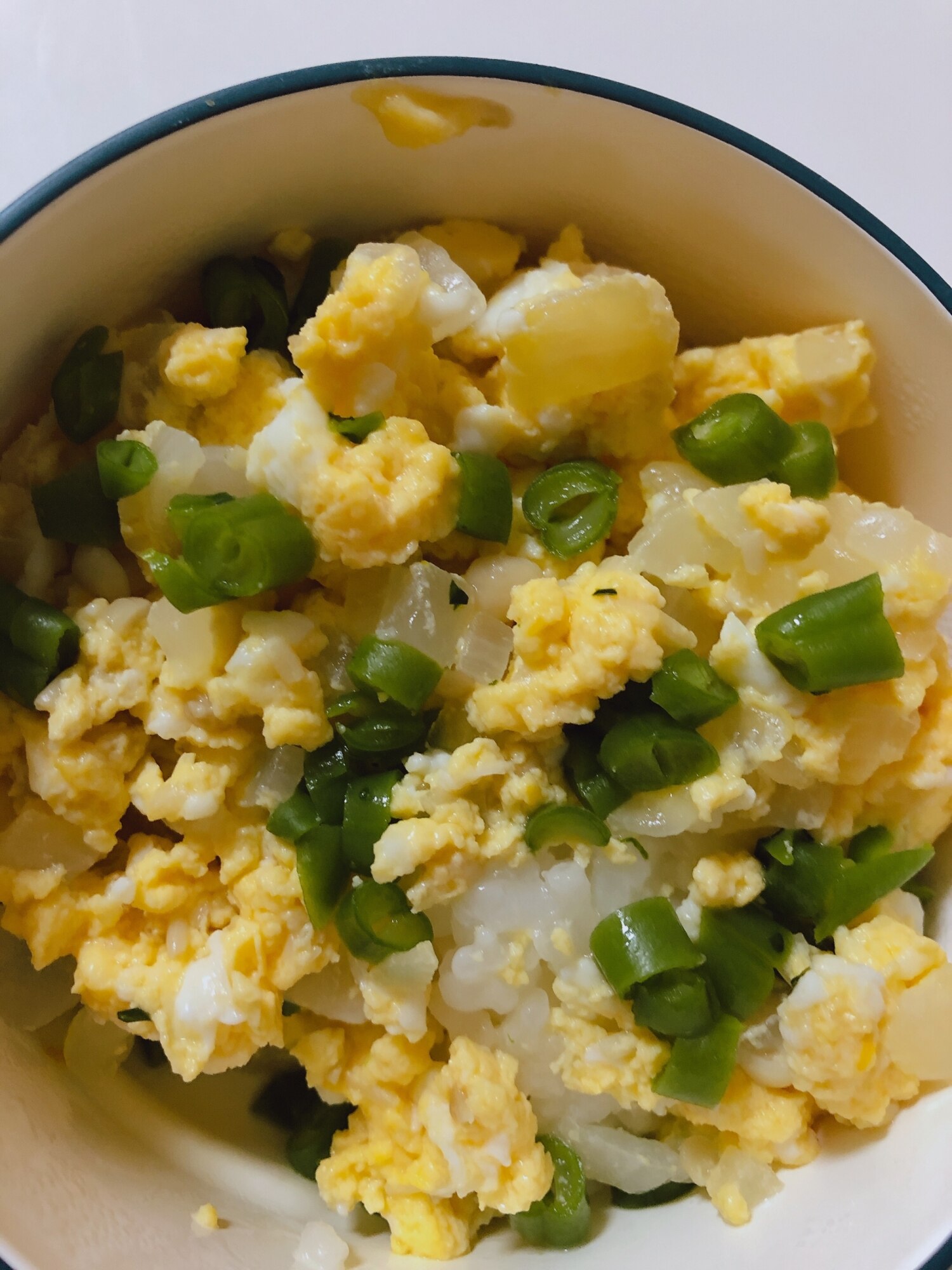 離乳食後期 幼児食 新玉ねぎの卵丼 味付けなし レシピ 作り方 By かけかね 楽天レシピ