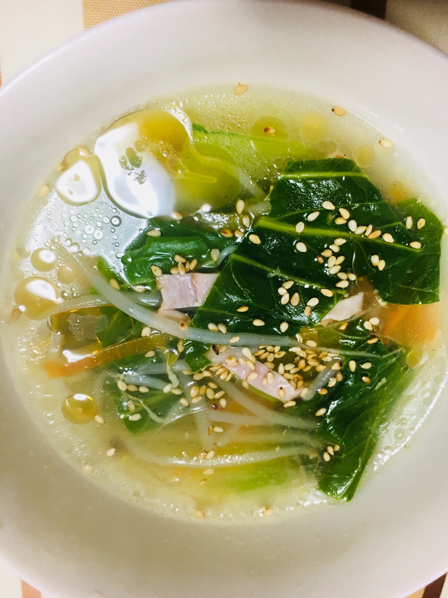 野菜中華スープ