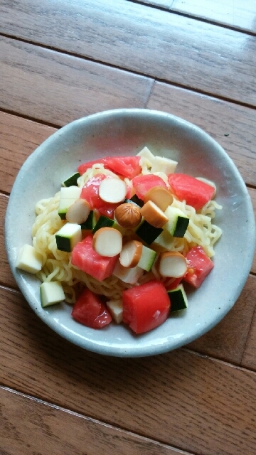 野菜のつけ麺