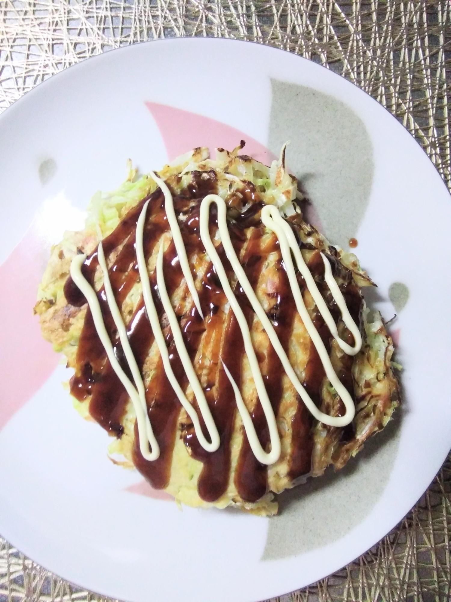 油揚げのお好み焼き