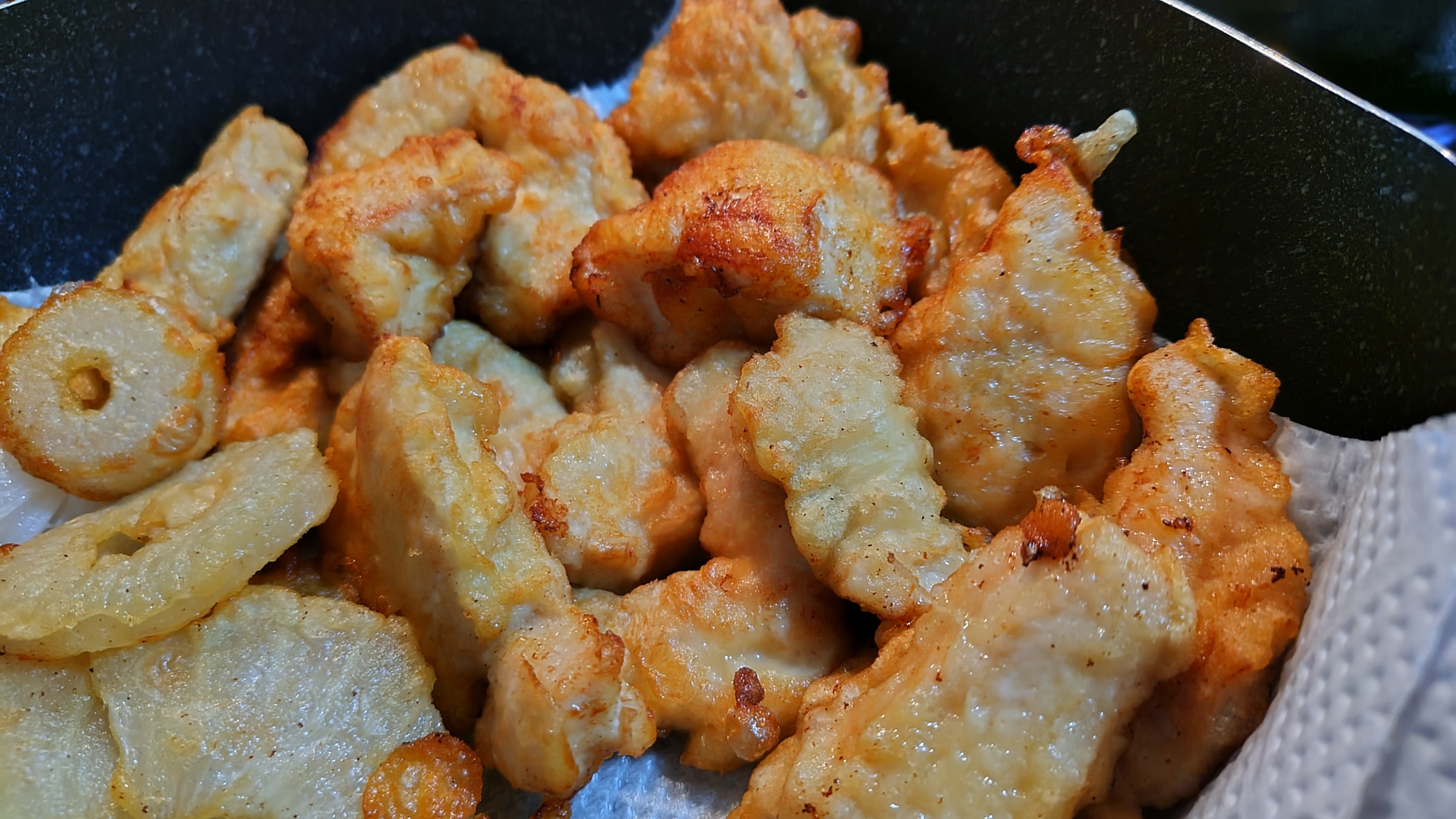 おでんの素を活用⚝お好みの部位で簡単とり天