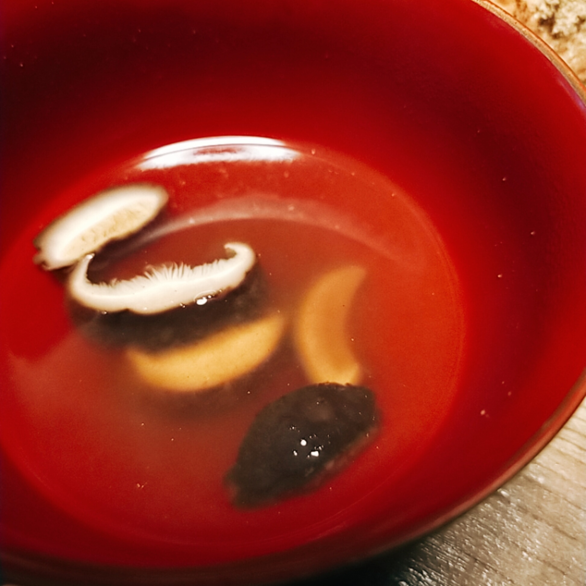 干し椎茸スープ