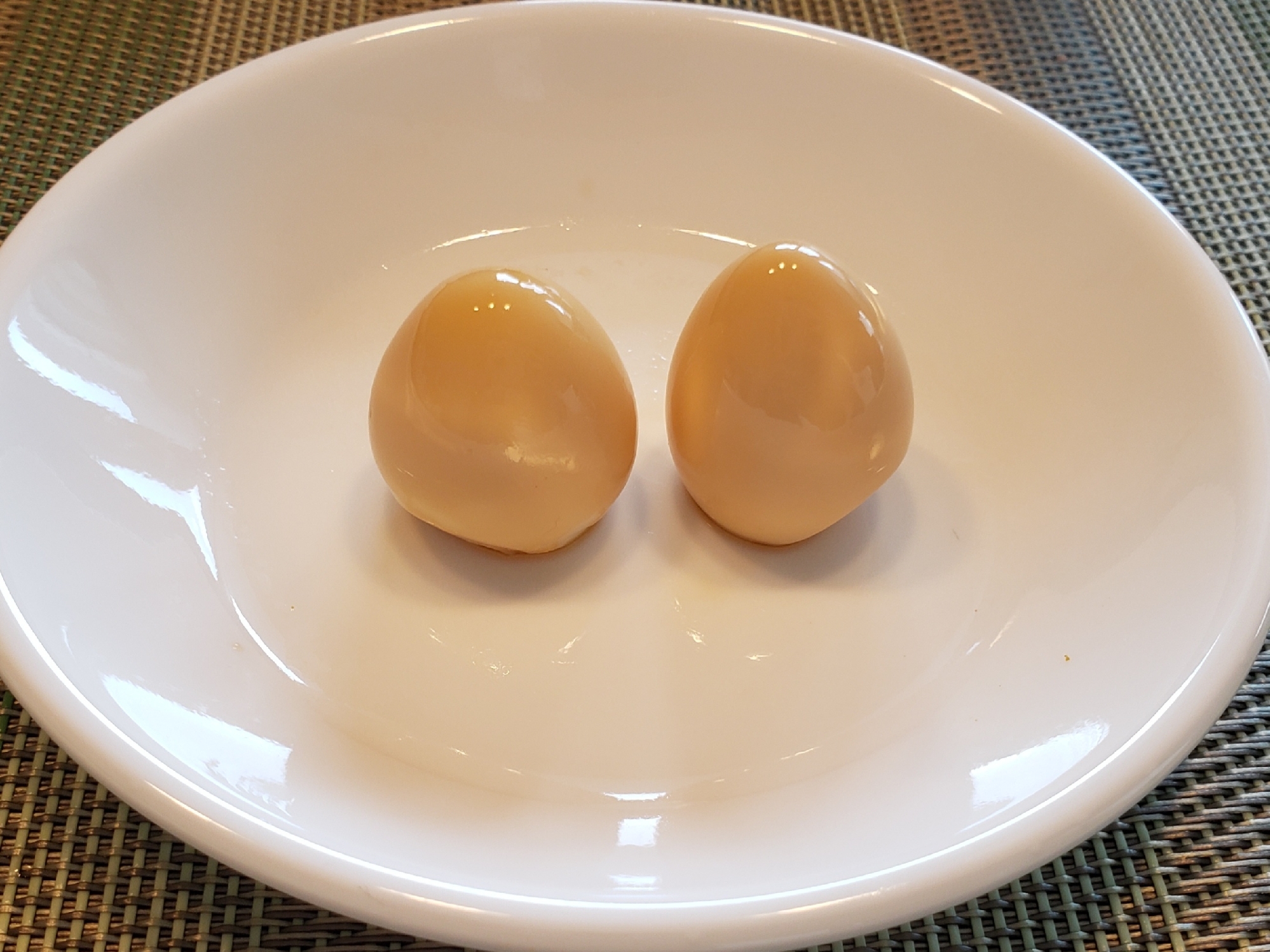 うずらの卵の 麺つゆ漬け