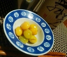 お酒が進む、銀杏の花椒煮