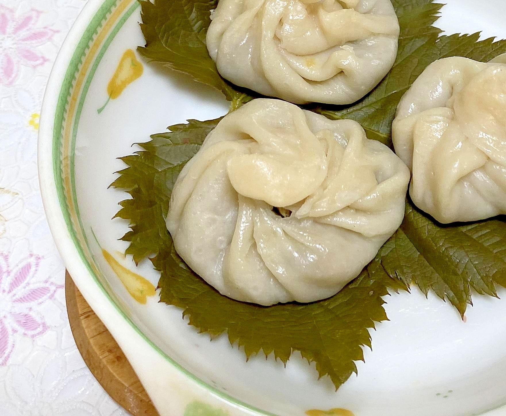 ちょこっと作る、鶏とチンゲン菜の小籠包