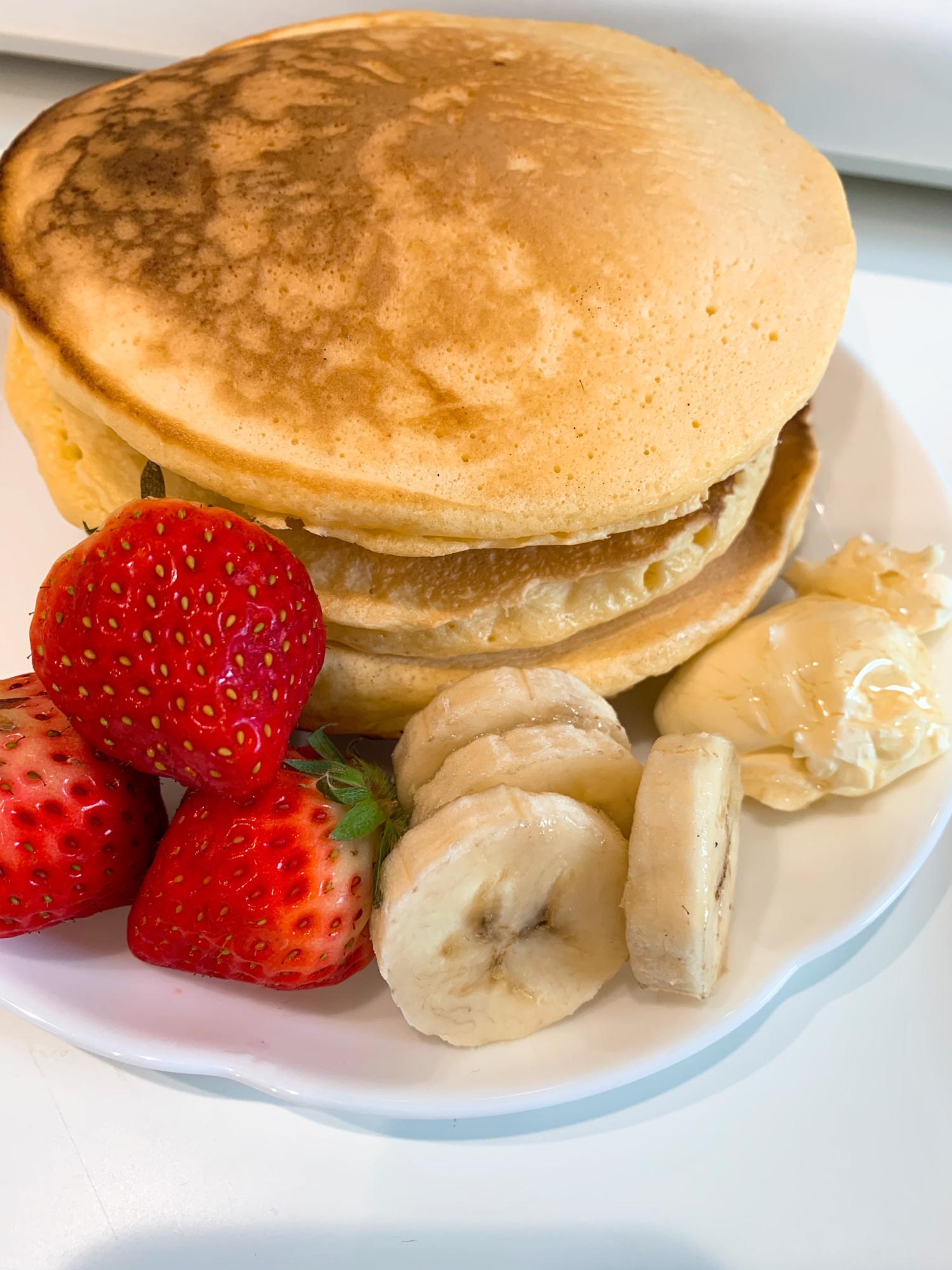 豆乳でモチモチパンケーキ レシピ 作り方 By ごはん大好きママ 楽天レシピ