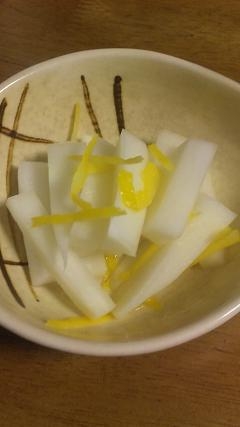簡単~ゆず大根