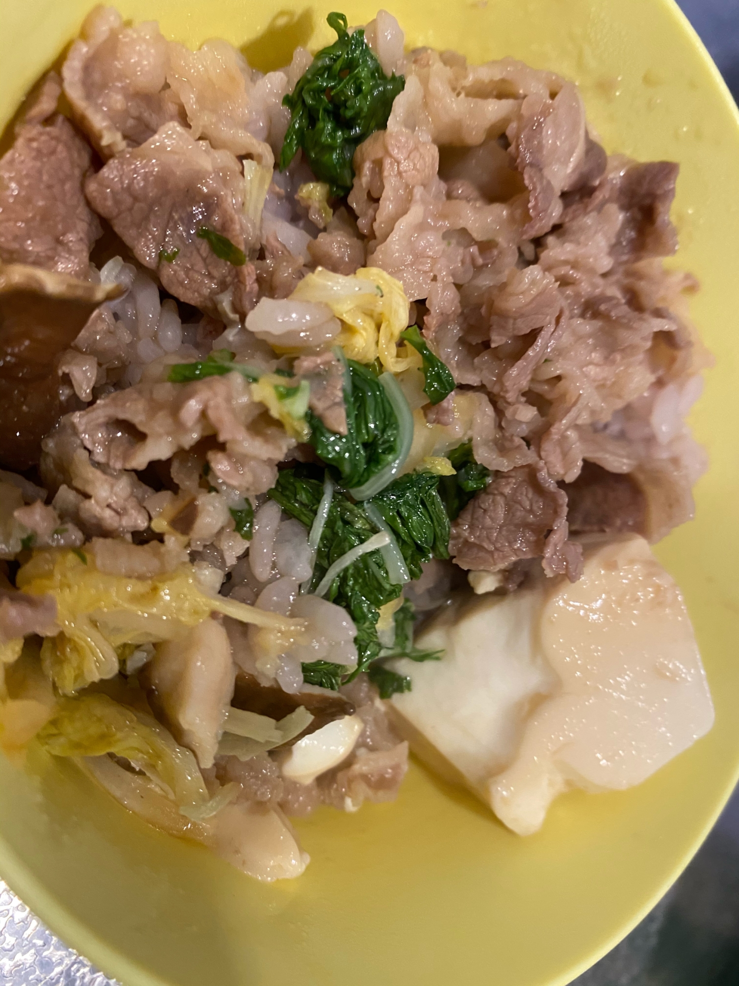 幼児食⭐お子様すき焼き丼