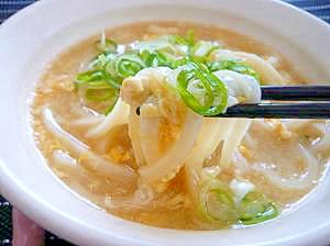 しょうが味がおいしい☆あんかけうどん