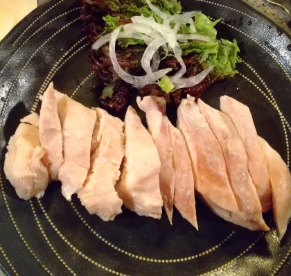 簡単・時短・放置！しっとりでジューシーな鶏ハム☆