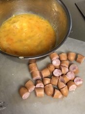 ウィンナーと卵のテリマヨ炒め レシピ 作り方 By みさきらりんず 楽天レシピ