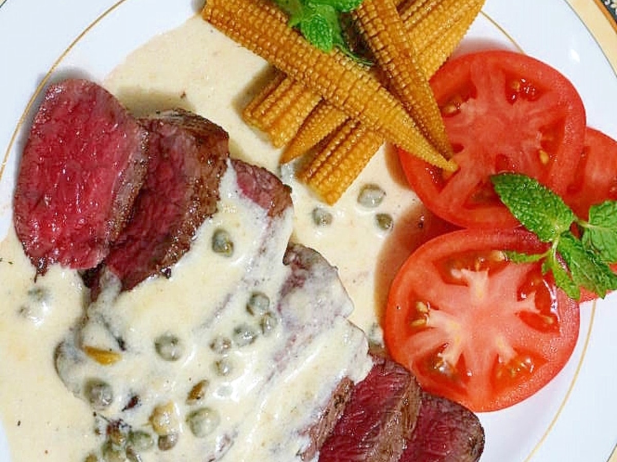 究極 生クリームソース ビーフステーキ レシピ 作り方 By Oppeke22 楽天レシピ