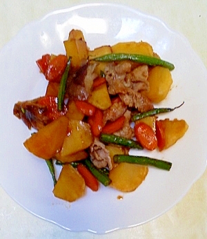 野菜の炊き合わせ