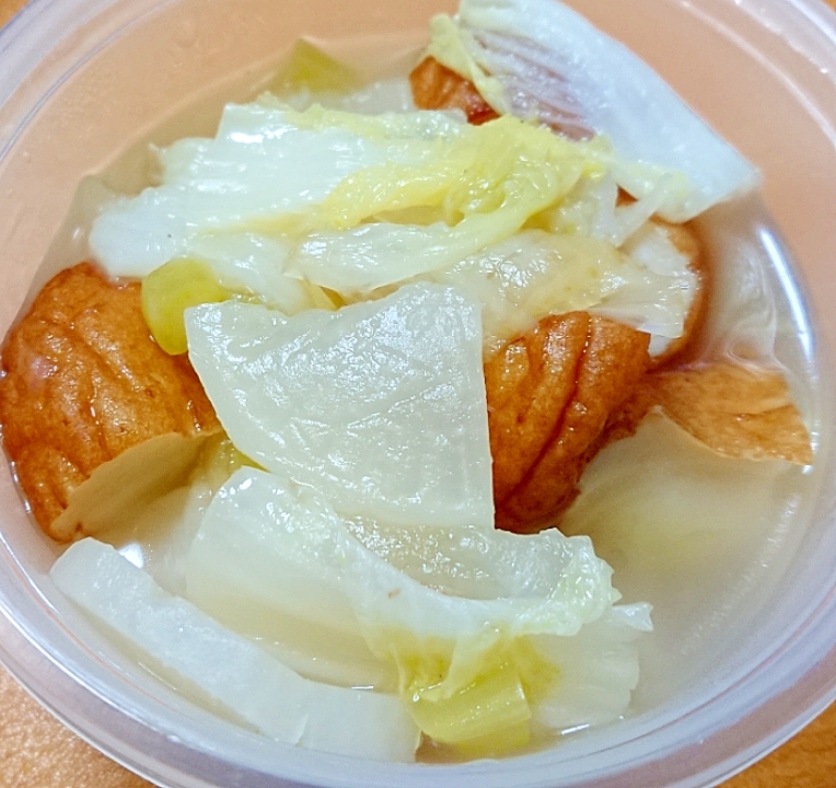 大根、白菜、さつま揚げの煮物