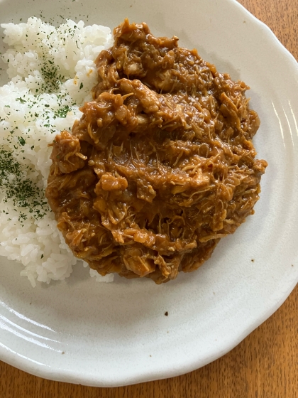 【ホットクック】鶏もも肉の無水カレー