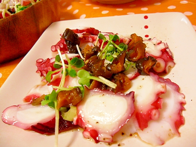 タコとキューちゃんのカルパッチョ めんつゆで簡単 レシピ 作り方 By ミスチバス 楽天レシピ タコとキューちゃんのカルパッチョ めんつゆで簡単 レシピ 作り方 By ミスチバス 楽天レシピ