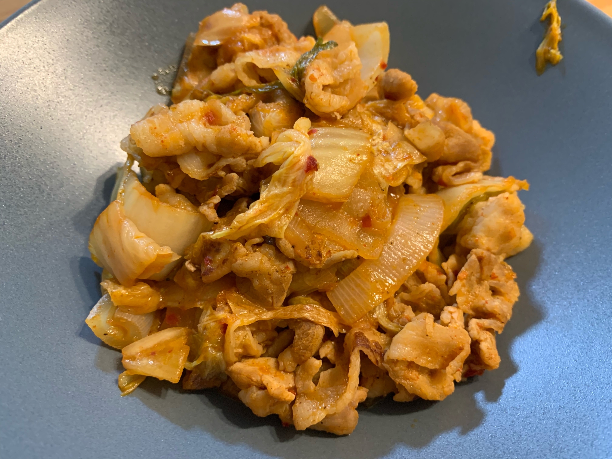 今日の晩御飯にいかがですか 美味しい豚キムチ レシピ 作り方 By かさささささささ 楽天レシピ
