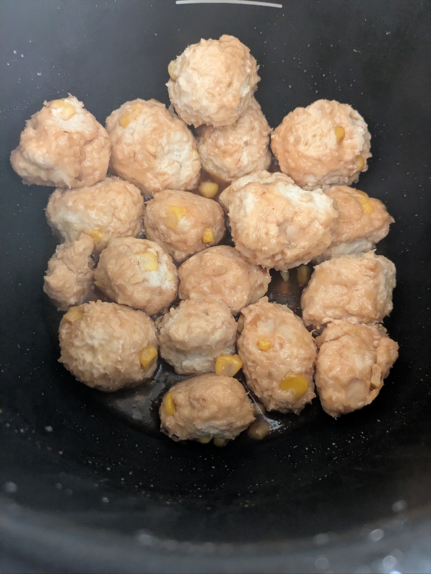 コーン入りつくね〜ホットクック〜