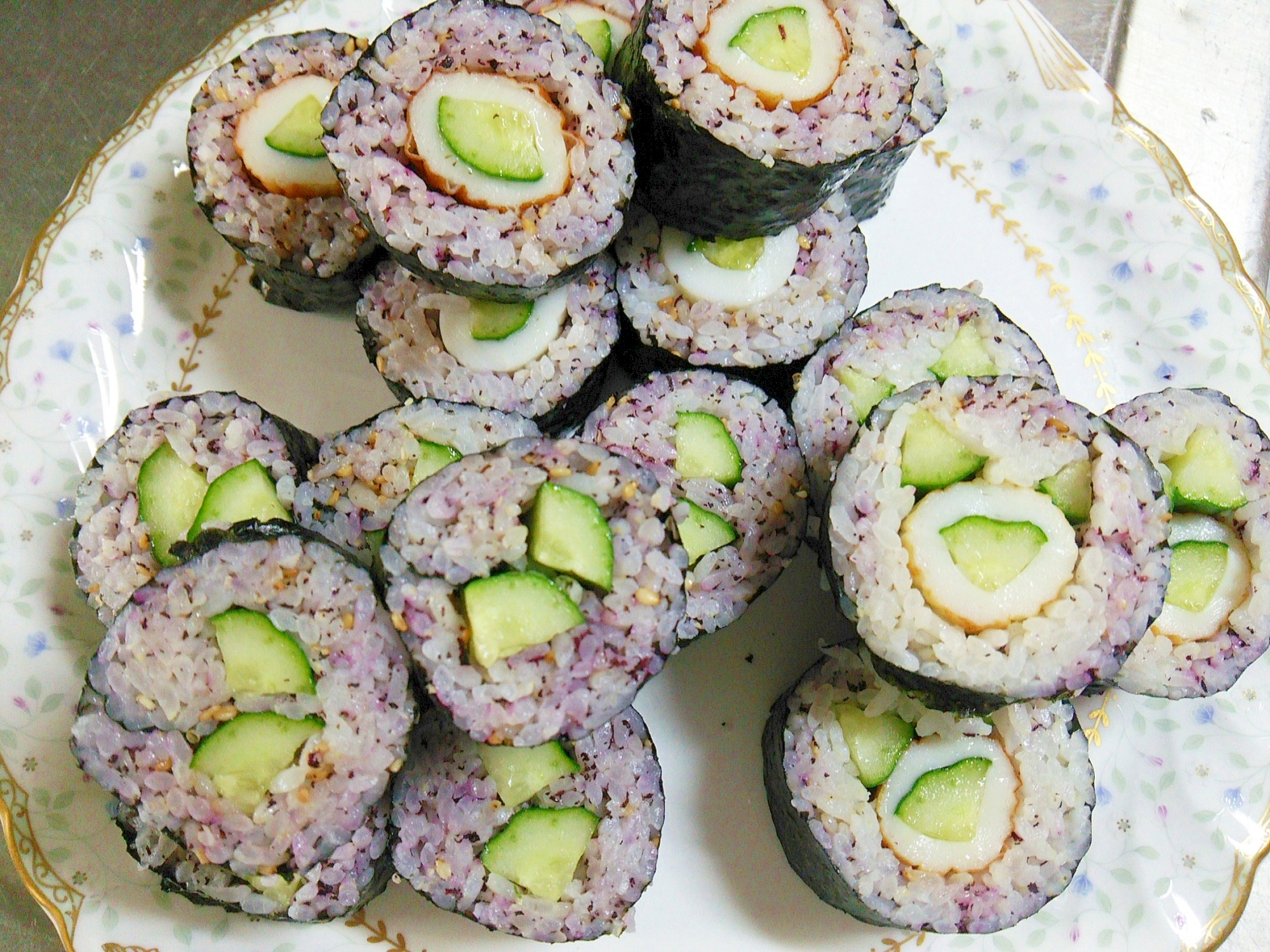 残りご飯で海苔巻き