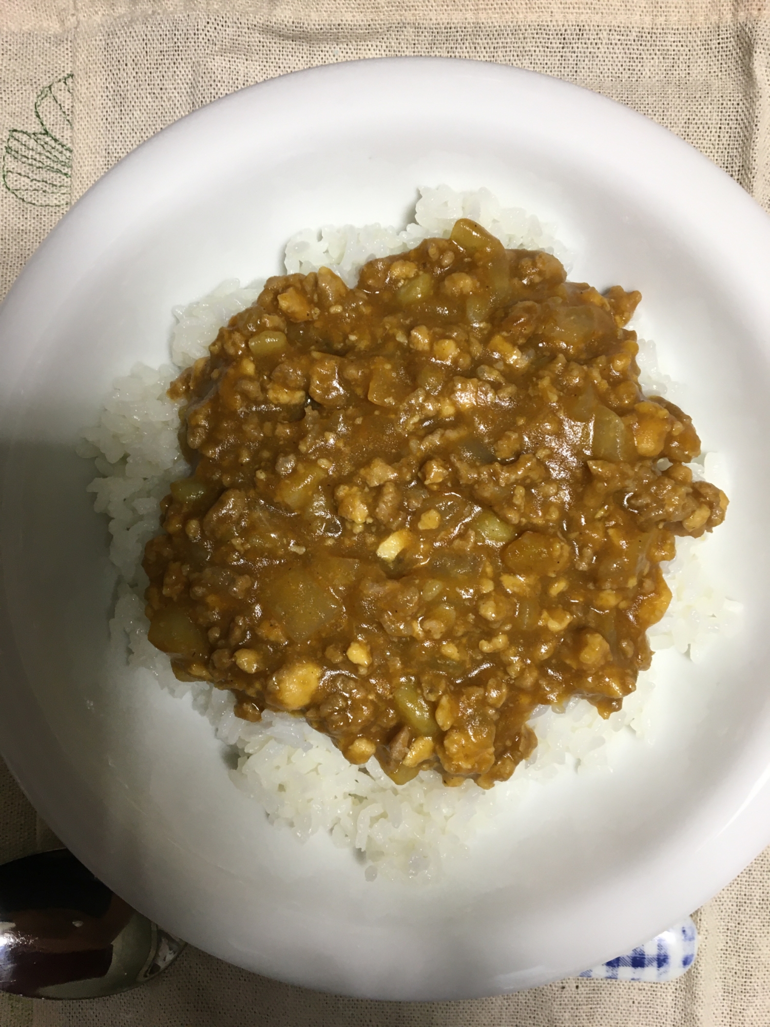 簡単、時短！キーマカレー