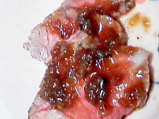 ローストビーフのソース
