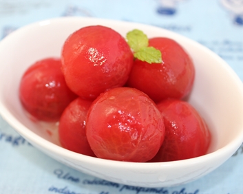オリゴ糖でまろやかな酸味！プチトマトのマリネ
