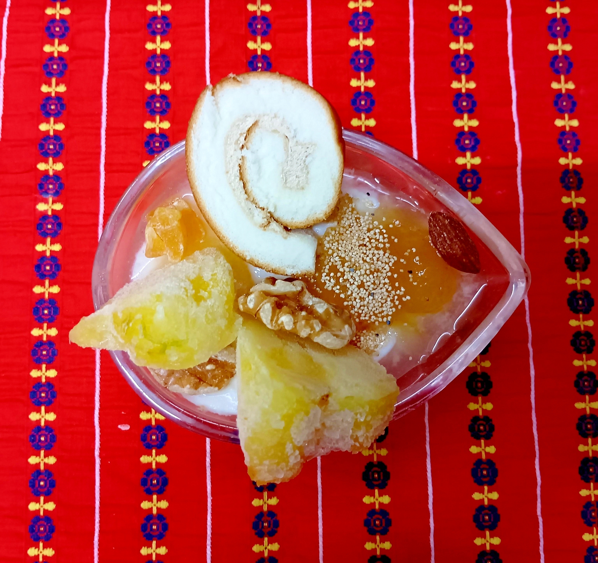 ロールケーキヨーグルト