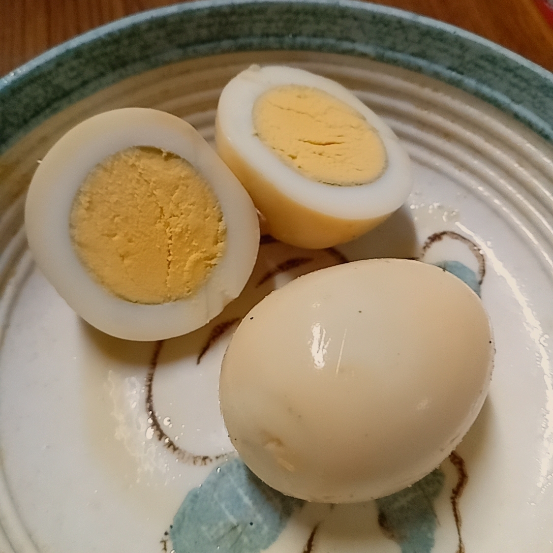 簡単味付き玉子