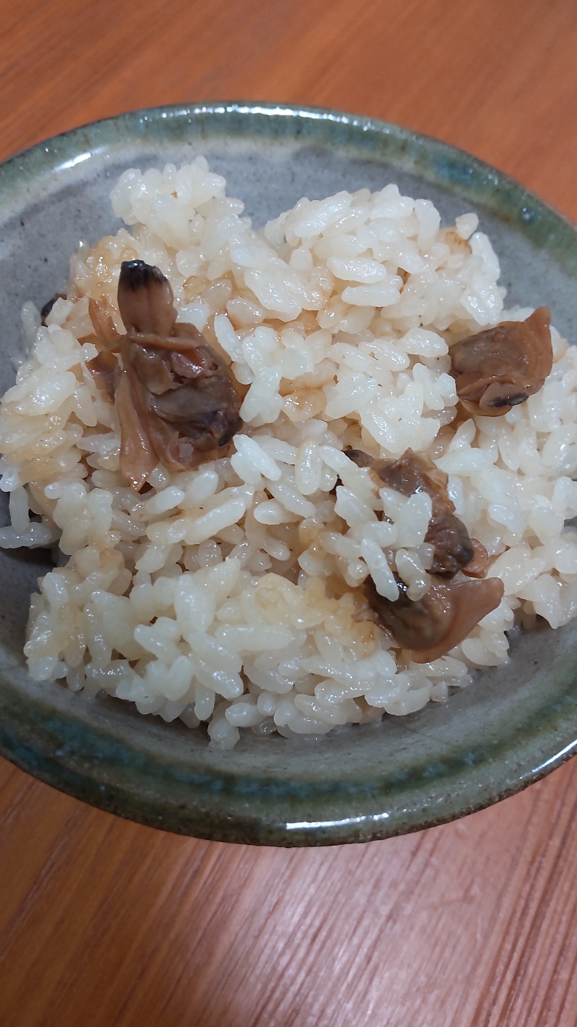 あさりの佃煮の炊き込み御飯☆