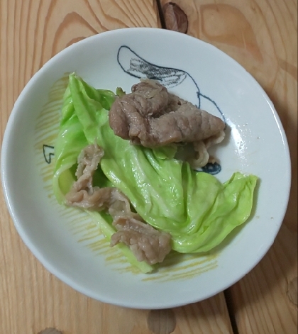豚こまとキャベツのみそバター炒め♡簡単♡節約