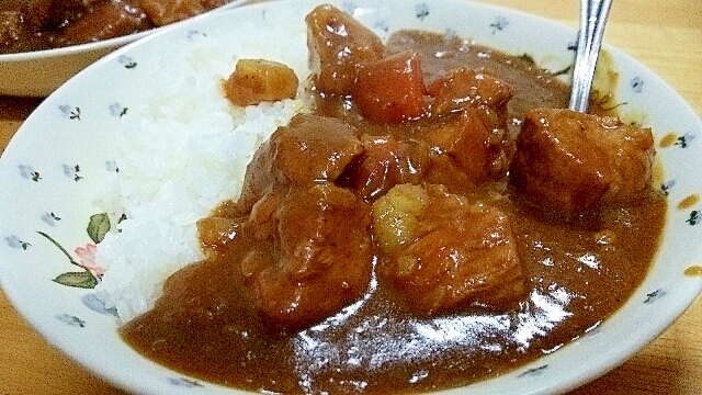 肉がごろごろ！圧力鍋で作るカレー