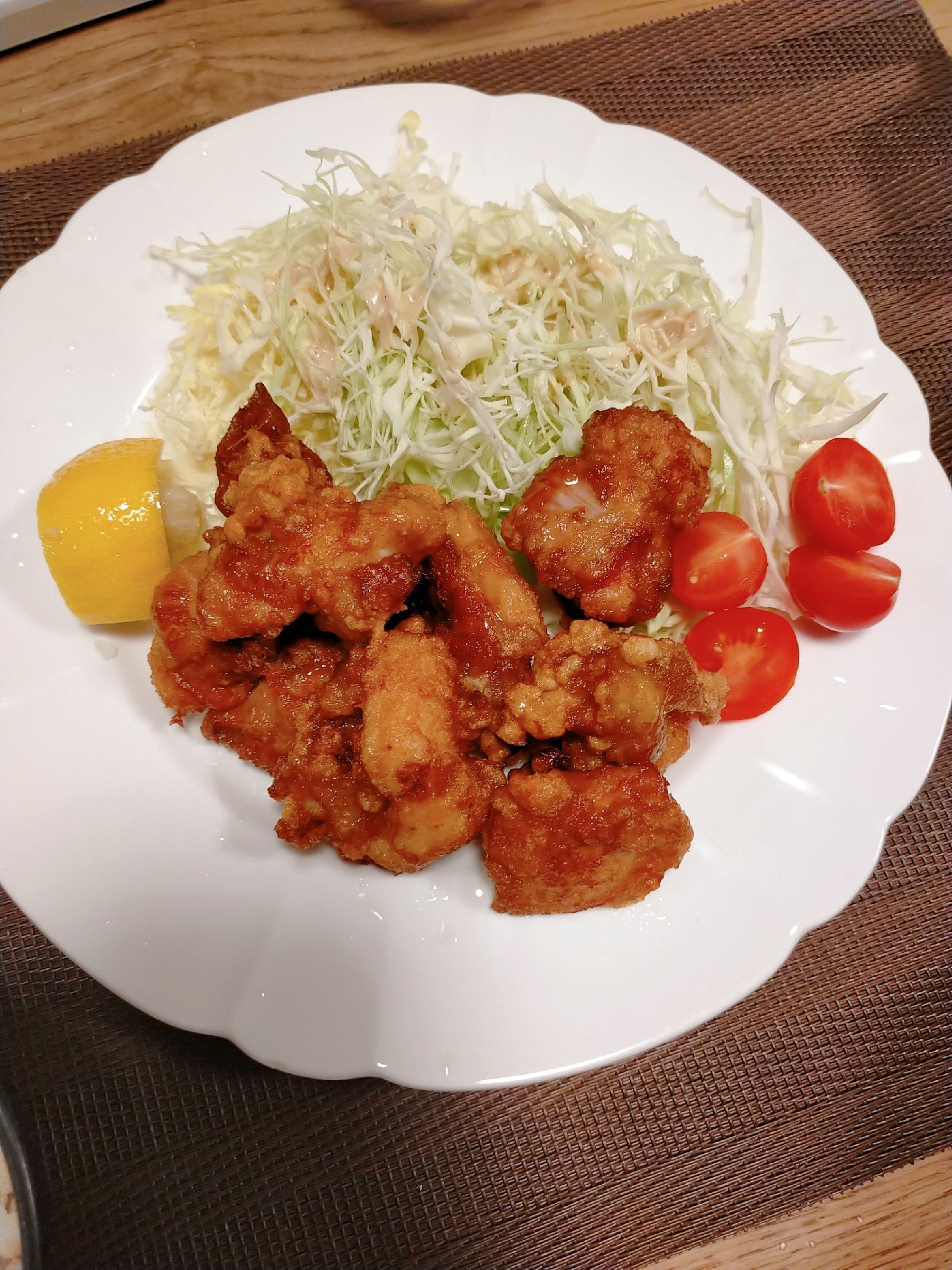 定番の醤油唐揚げ