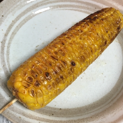 お祭り　夜店風　焼きとうもろこし