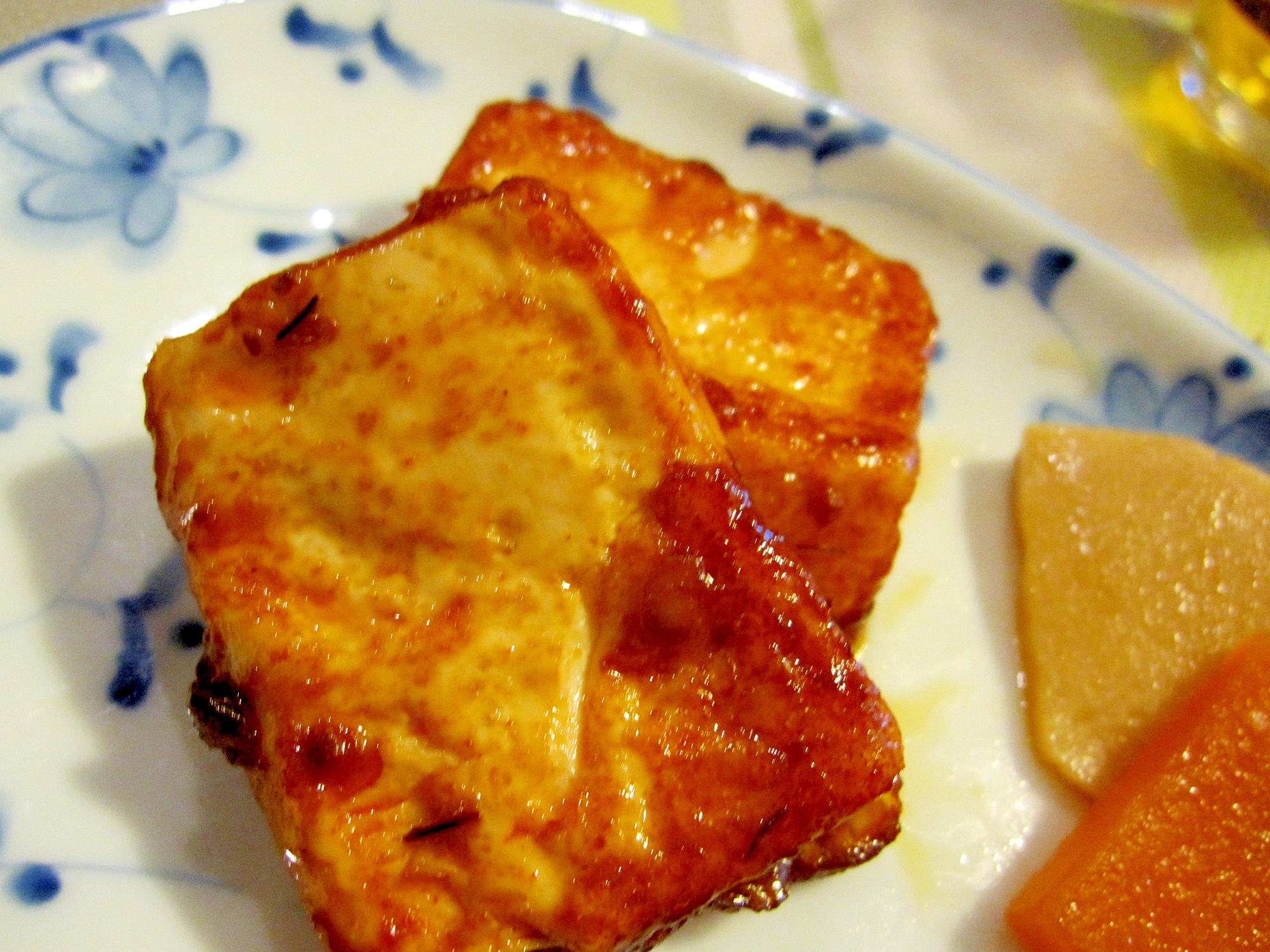豆腐のステーキ (中華風)