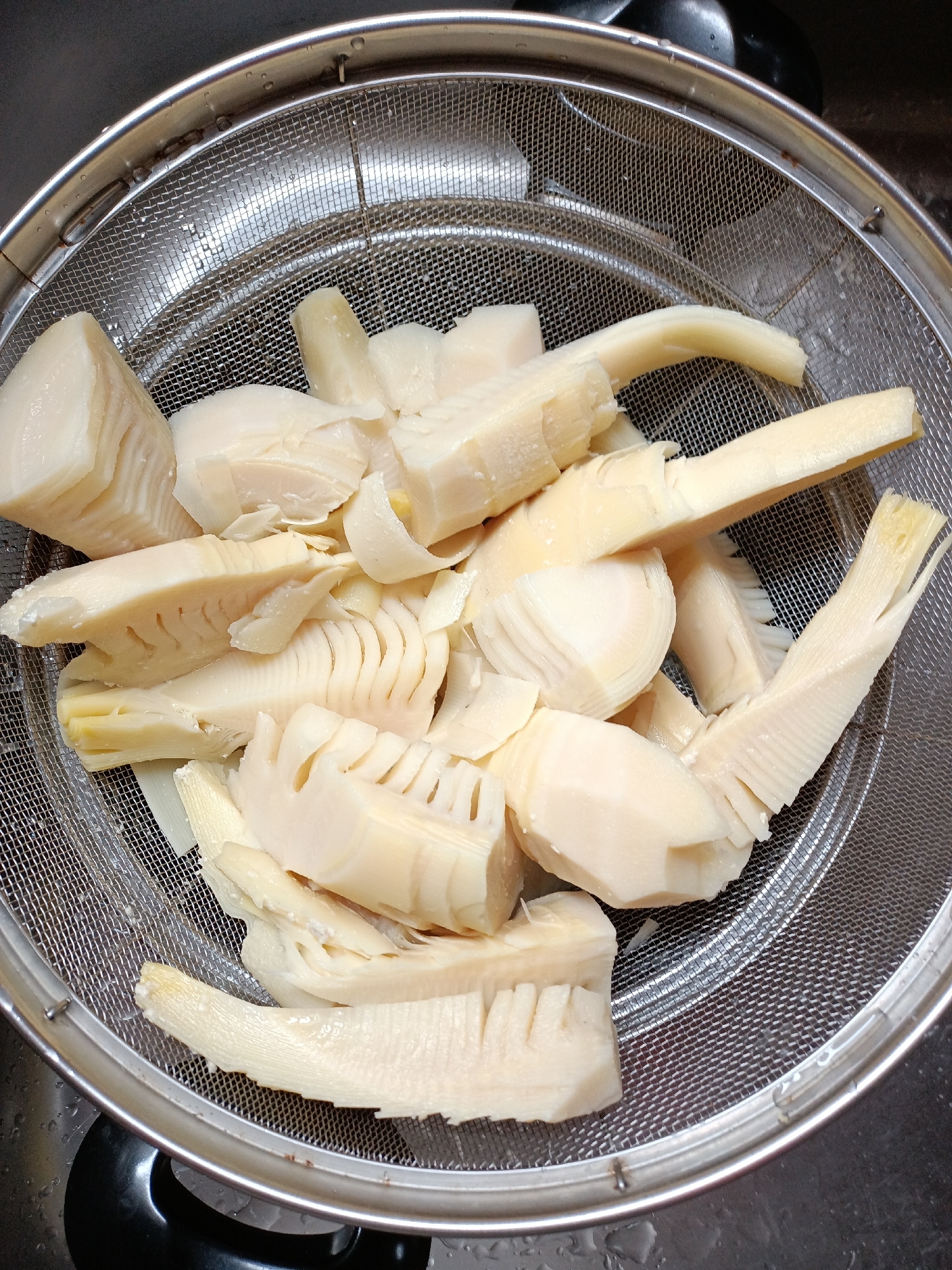 米の研ぎ汁で！たけのこの茹で方★