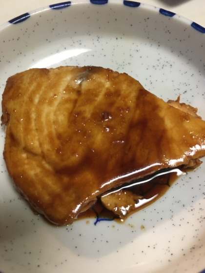 かじきまぐろの照り焼き