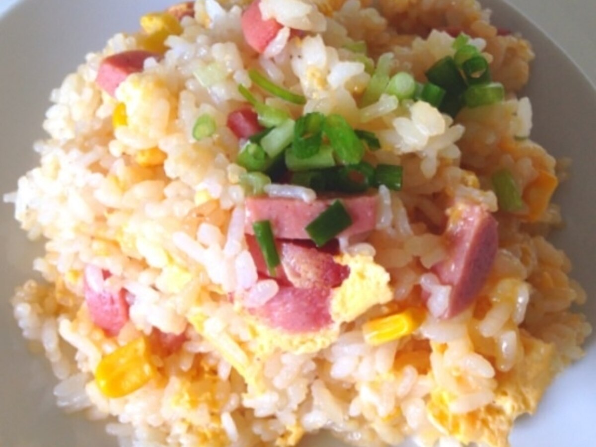 私のお昼ご飯 電子レンジで簡単チャーハン レシピ 作り方 By Erika3362 楽天レシピ 私のお昼ご飯 電子レンジで簡単チャーハン レシピ 作り方 By Erika3362 楽天レシピ