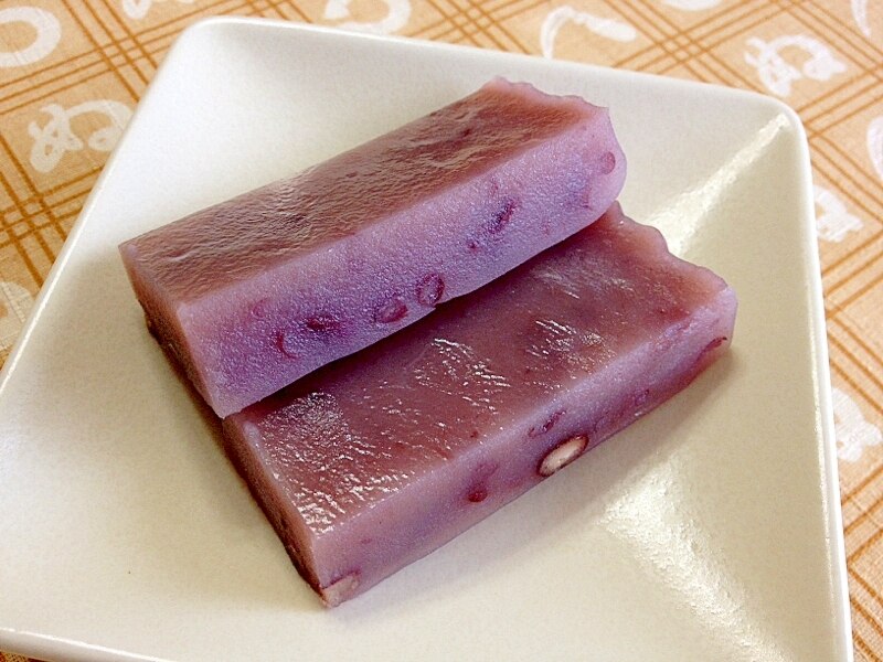 ういろうページ Amazon | 桃太郎製菓 本くず 上り ういろう・水無月 230g 1本 | 桃太郎