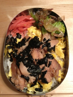 お弁当に!電子レンジde焼き鳥丼