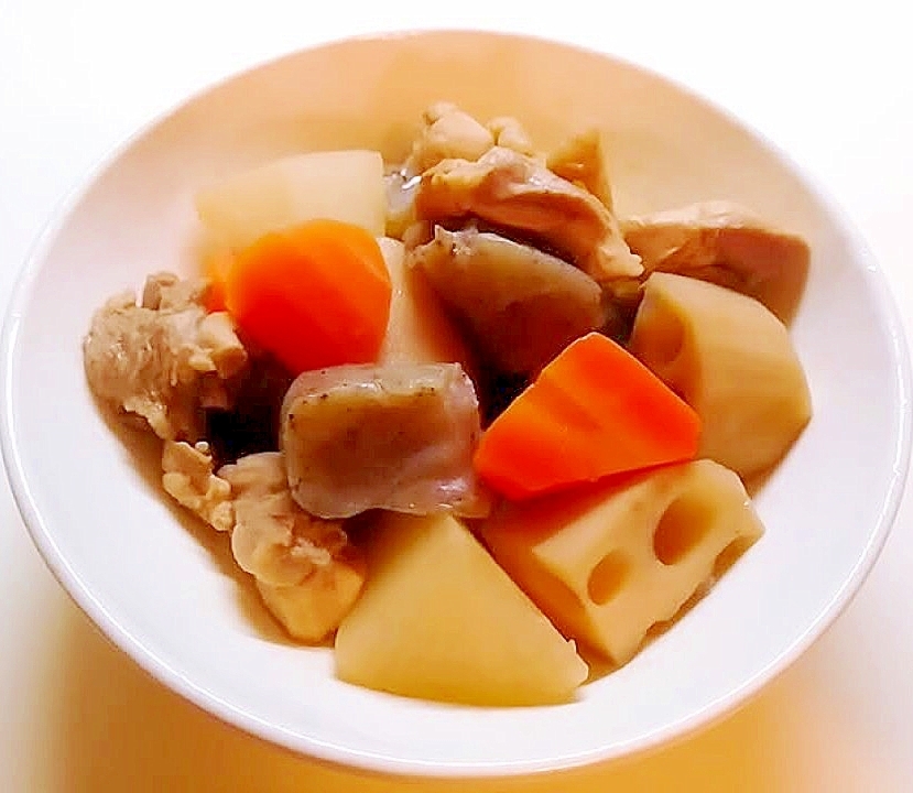 麺つゆで簡単☆筑前煮