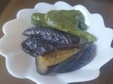 簡単作り置き♪茄子とピーマンの煮浸し